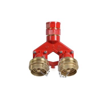 Division pour colonne montante sèche B/75 alu suspendu, 45°