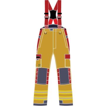 Pantalon feu Viking Performer gold/rouge type WERDENBERG