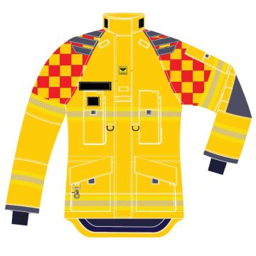 Veste feu Viking Performer avec damier