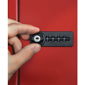 Serrure à code numérique WF 1401, noir