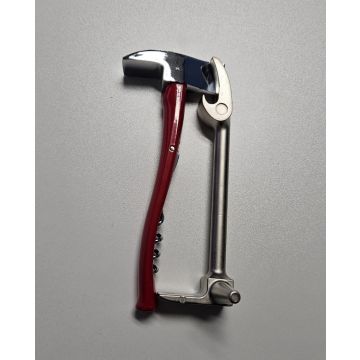 Package décapsuleur Halligan silver et tire-bouchon Hache