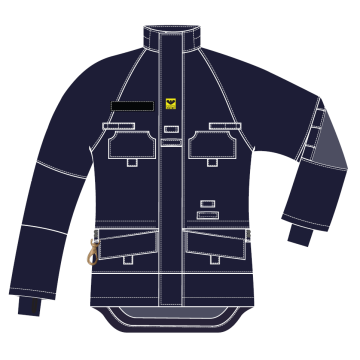 Brandschutz Jacke Viking Trainer für Heissausbildung