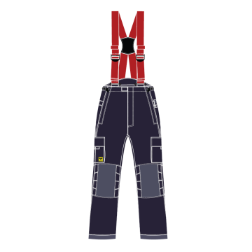 Brandschutzhose Viking Trainer für Heissausbildung