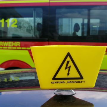 Signalisation zones d’intervention haute tension