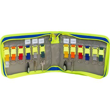 rescue-tec Schlüsseltasche, klein, für 12 Schlüssel