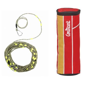 Ligne de guide Polaris 100 m avec sac de transport Faster rouge