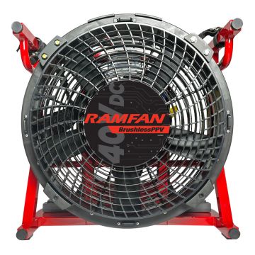 Ventilateur accu haute performance Ramfan avec moteur électrique EX50Li 40V
