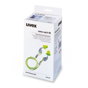 Einweggehörschutzstöpsel uvex xact-fit  50 Paar in Box