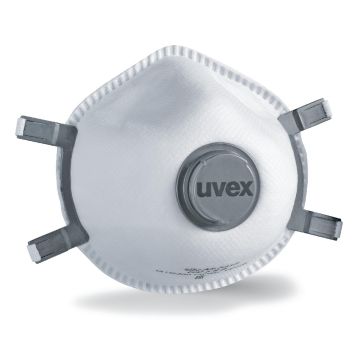 Masques de protection respiratoire FFP3 uvex silv-Air e 7312, 5 pièces