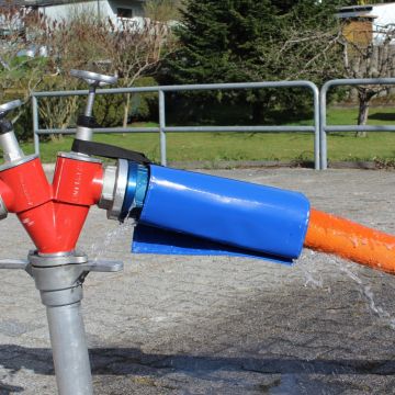 rescue-tec Spritzschutz für Systemtrenner