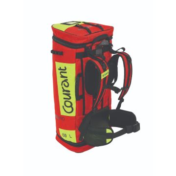 Sac à dos Courant Cross Pro 60 litres, rouge/jaune