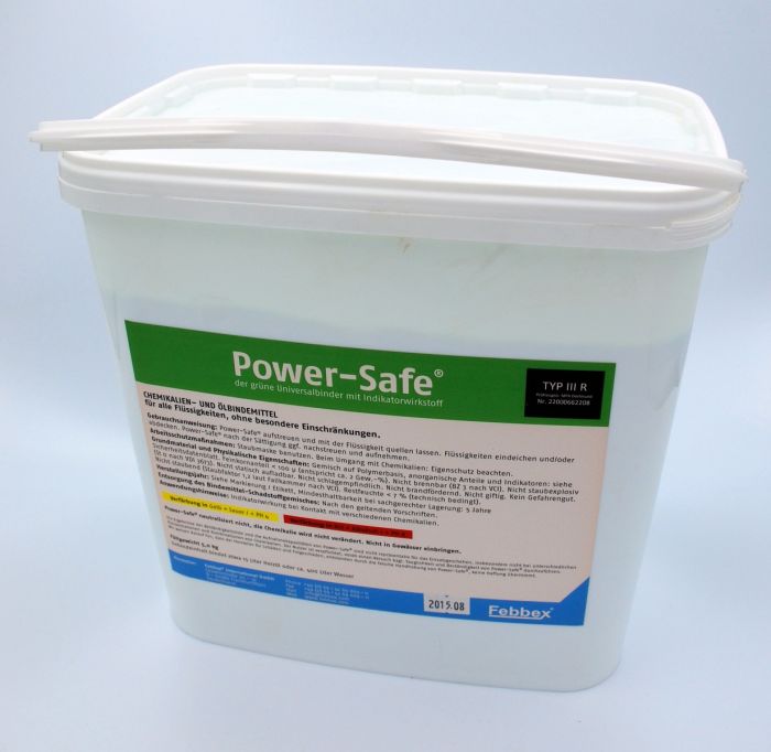 Absorbant pour huiles et produits chimiques Power-Safe