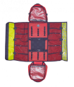 Sac Courant Cross Pro red