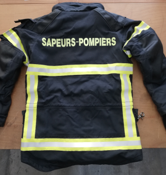 Veste feu courte Viking Performer bleue type GENEVE 