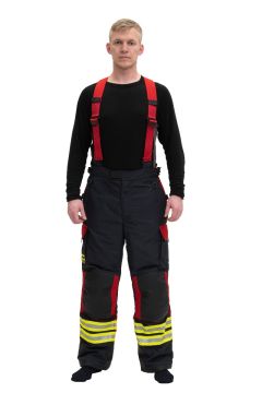 Pantalon feu Viking Performer bleu/rouge type ECAB