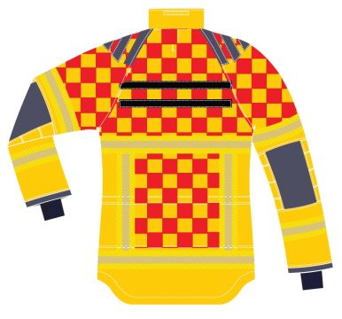 Veste feu Viking Performer avec damier