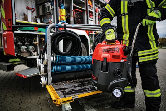 Aspirateur pour sapeurs-pompiers Hydra Boy