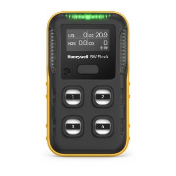 Détecteur multi-gaz Honeywell BW Flex 4 avec chargeur