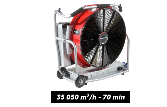 Ventilateur sur batterie Leader E-Fan 18