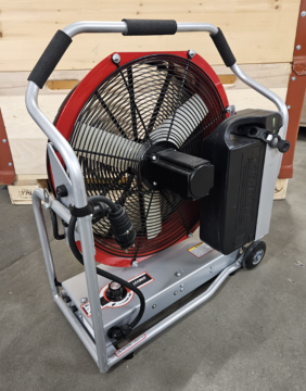 Ventilateur sur batterie Leader E-Fan 18