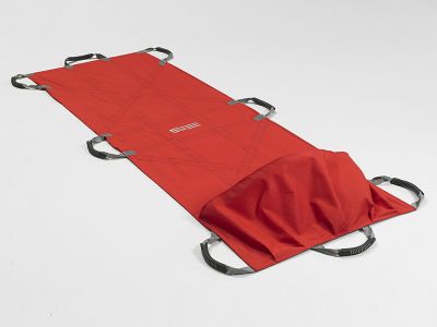 Drap de sauvetage et de transport RTPF avec sac pour les pieds