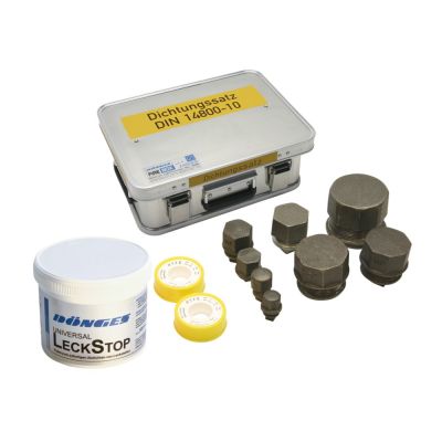 Set complet de colmatage en boîte Firebox Dönges DIN 14800-DK