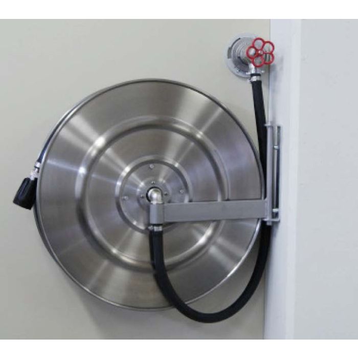 Offener Haspel In Edelstahl V2A 1.4301