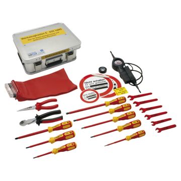 Elektrowerkzeug DIN 14885, komplett in Dönges Firebox
