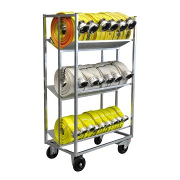 Chariot de stockage pour tuyaux, acier