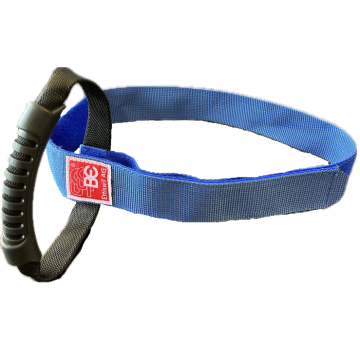 Support pour tuyau BE, 87 cm, bleu