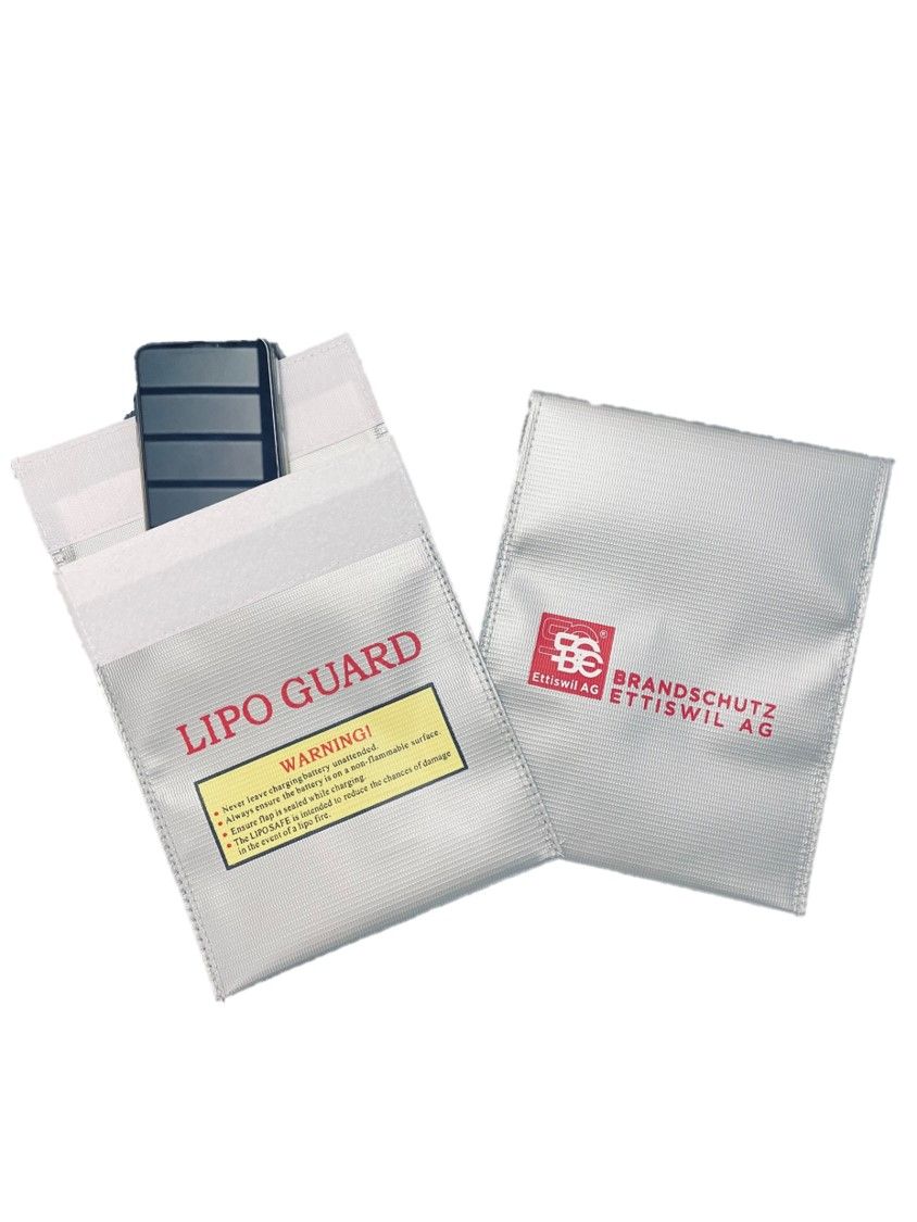 Conteneur De Batterie Ignifuge, Sac De Rangement De Batterie Résistant Au Feu | Pochette De Rangement Pour Batterie – Boîte De Sécurité Portable Pour Le Transport, Sac De Chargement Résistant à