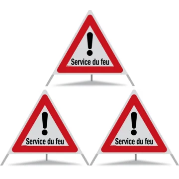 Triopan Faltsignal Service du feu