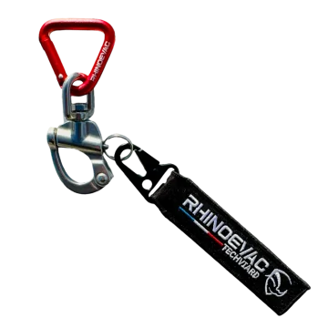 Mousqueton Speed OPS large, rouge
