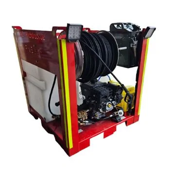 Dispositif d’extinction IBC pour sapeurs-pompiers, 500 litres, 230bar, version PickUp