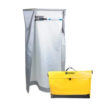Rideau anti-fumée "Smoke Defender", 70-115 cm