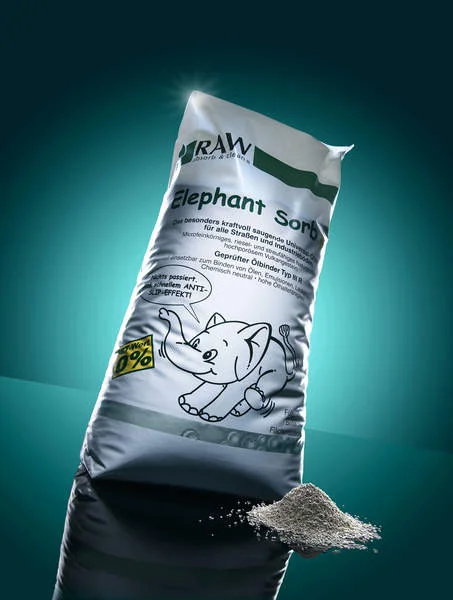 Ölbindemittel und Chemikalienbindemittel Typ III R, Elephant Sorb Spezial
