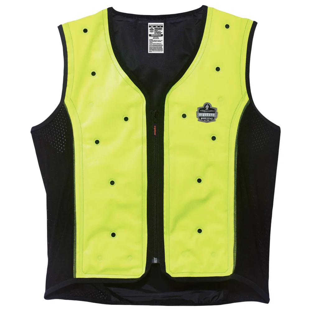 Gilet refroidissant, technologie Dry-Evaporative