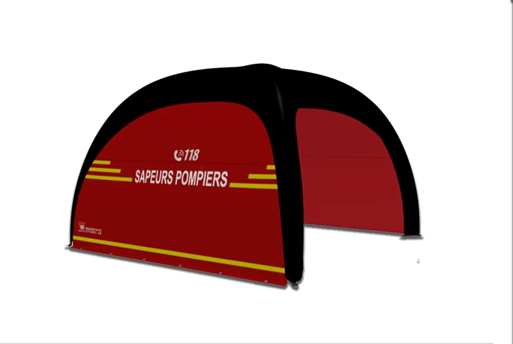 Tente d'intervention X GLOO 'Sapeurs-pompiers 118'