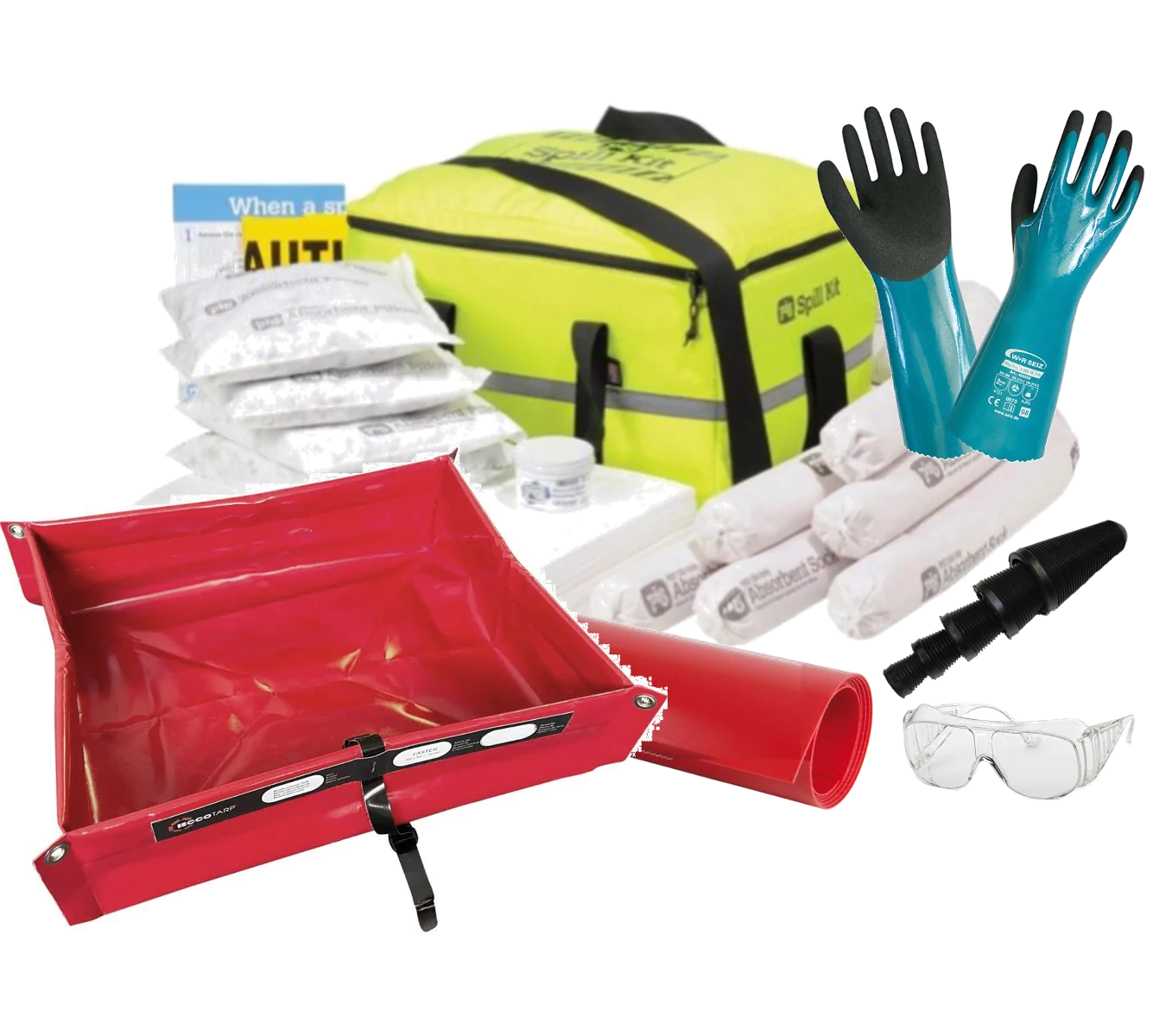 Sac de secours BE ADR pour huiles