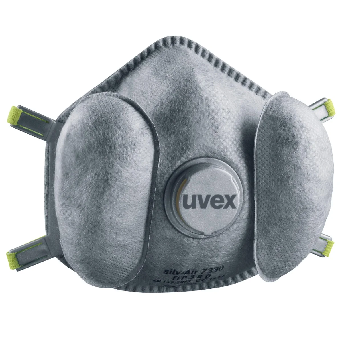  Masque de protection respiratoire uvex silv-Air exccel 7330 FFP3 (3 pièces)